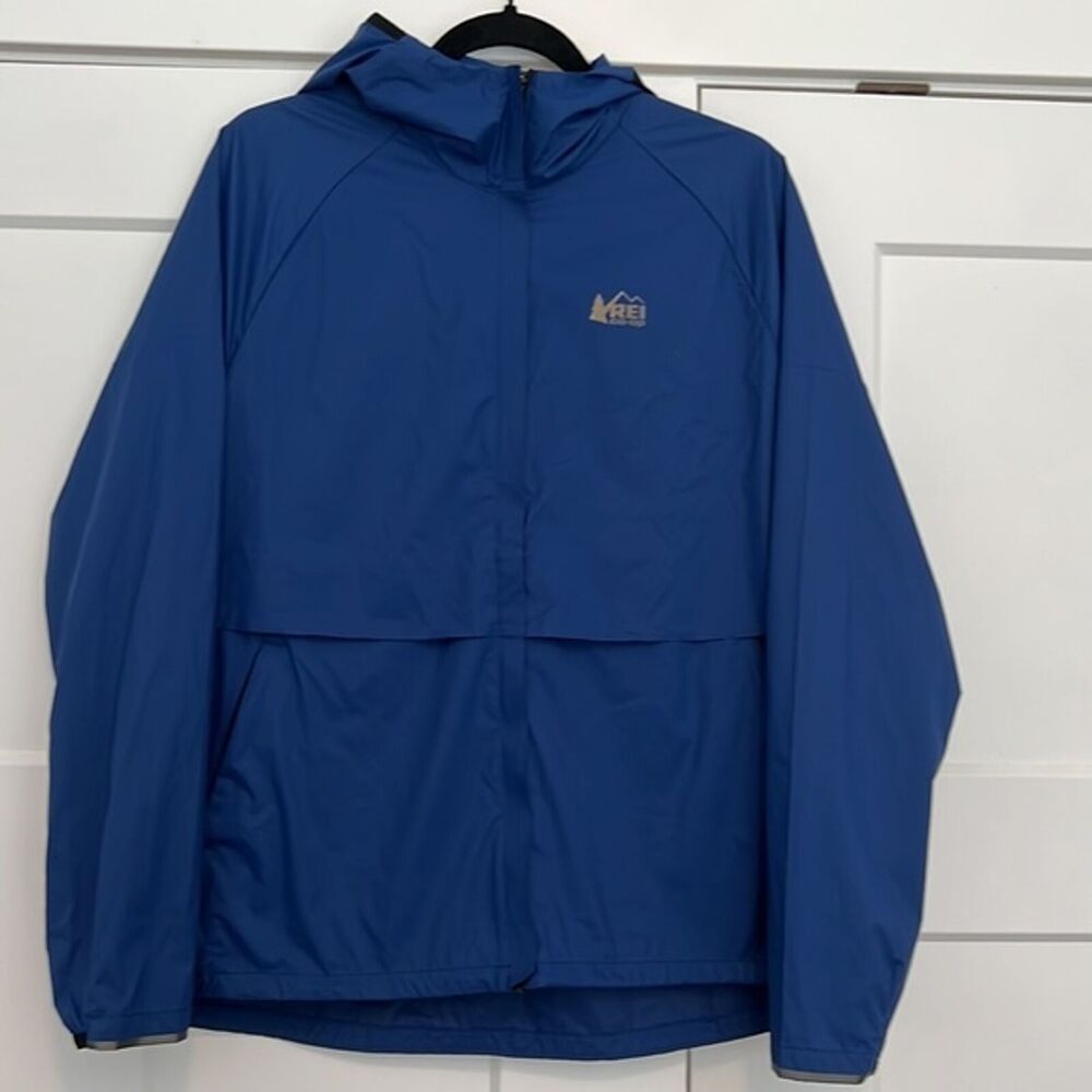 REI Co-Op Active Pursuits Women's Indigo Blue Shell Jacket NWOT Size Medium